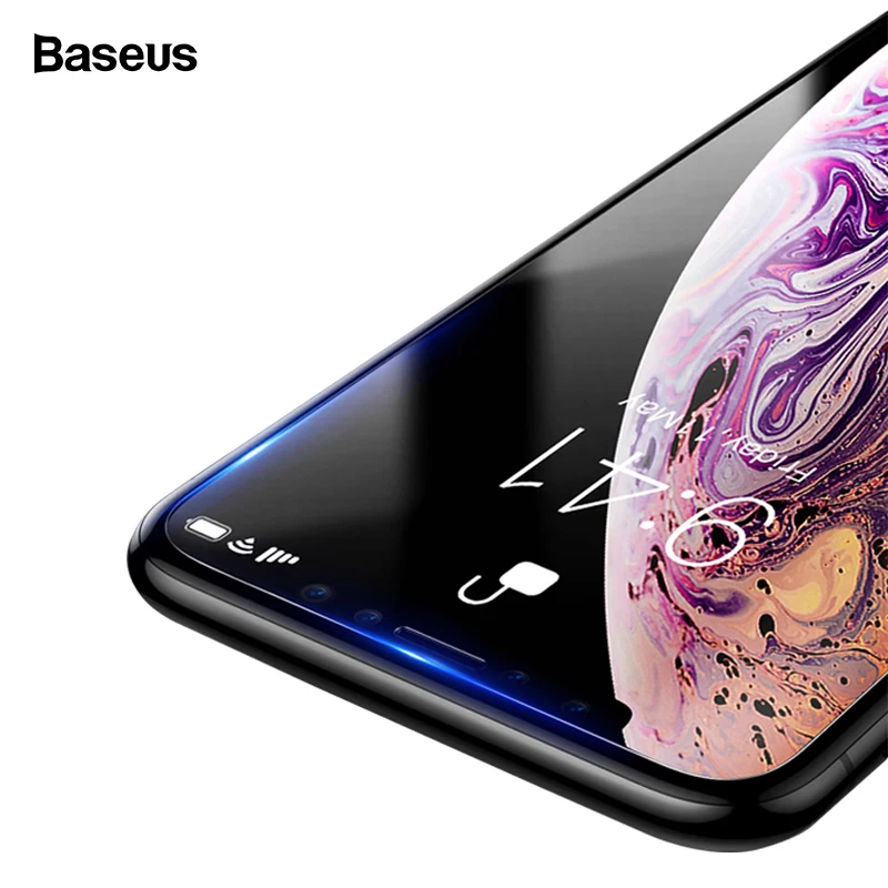 Защитное закаленное стекло Baseus для iPhone XR XS Max 0,15 мм Защитная пленка для iPhone Xr Xs