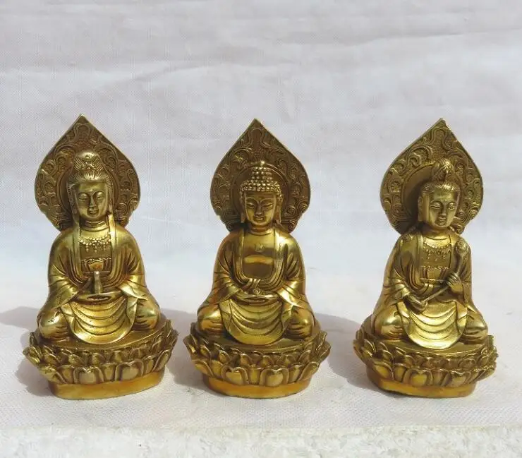 Фото SUIRONG---414+++A set of Sam West copper Buddha Guanyin mahasthamaprapta Buddhist statue bronze ornaments Дом и сад SUIRONG---414+++A set of Sam West copper Buddha Guanyin mahasthamaprapta Buddhist statue bronze ornaments Дом и сад