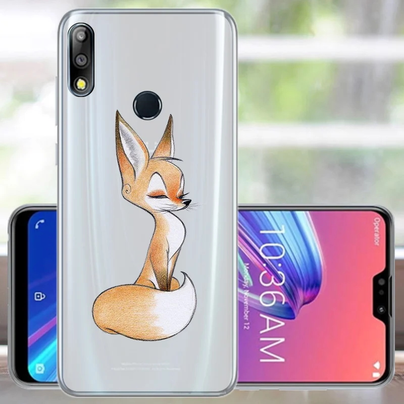 Чехол для телефона Asus Zenfone Max Pro M2 ZB631KL силиконовый мягкий матовый чехол ZenFone ZB633KL