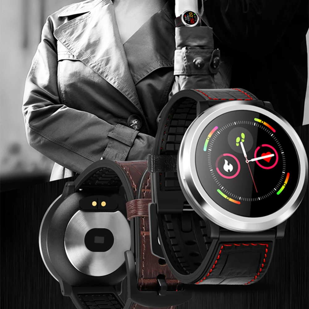 Смарт часы Timethinker Q68 мужские смарт 3D gps движения фитнес трекер кровяное давление