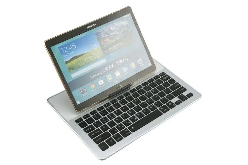 Универсальная Bluetooth клавиатура с подсветкой для планшета 7 цветной светодиодной