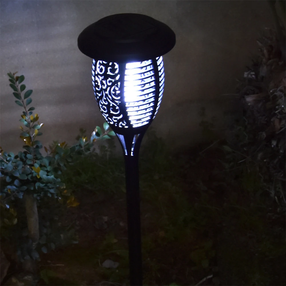 Светодиодный светильник убийца от комаров на солнечной батарее наружное