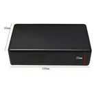 Черный разъем DIY корпус инструмента чехол Пластик электронный ящик проекта электротехническое оборудование 100x60x25 мм P0.05