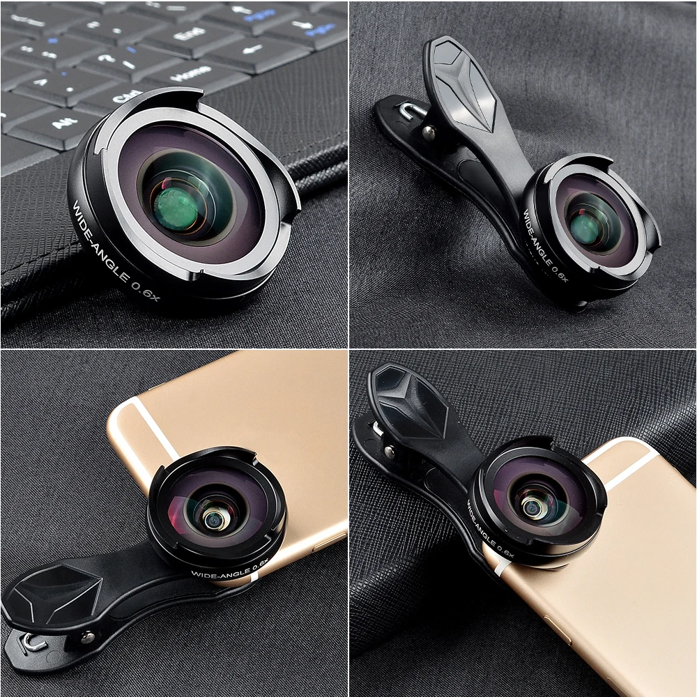 Phone Lens Kit Professional 2 in 1 Wide Angle/Macro lens for Xiaomi iPhone 5s 6s 7plus Smartphone | Мобильные телефоны и