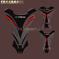 3d rubber sticker motorcycle emblem badge decal for kawasaki z750 z750r tank all years