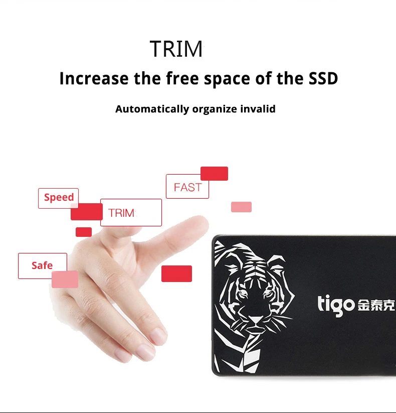 Tigo SSD 480 ГБ 2 шт SATA 3 2,5 дюйма Внутренний твердотельный накопитель 120 ГБ 240 ГБ для настольных ПК HDD Гарантия 3 года