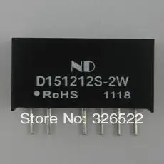 Двойной Изолированный выход 12VDC DC Бак Модуль D151212S-2WDC-DC изолированные силовые