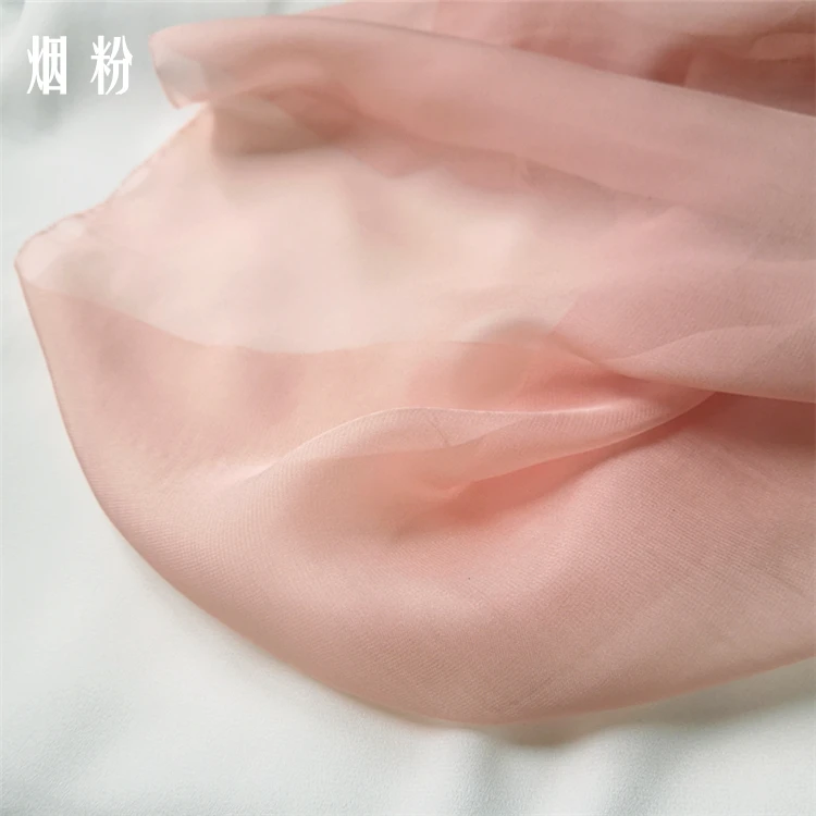 Обесцвечивание 30D китайский розовый/фиолетовый/белый Шелковый шифон печатная