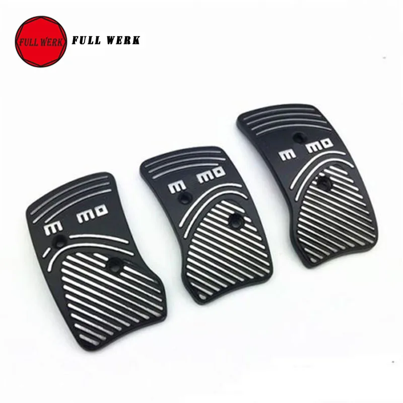 3 шт./компл. Универсальная крышка тормозной колодки из алюминиевого сплава для