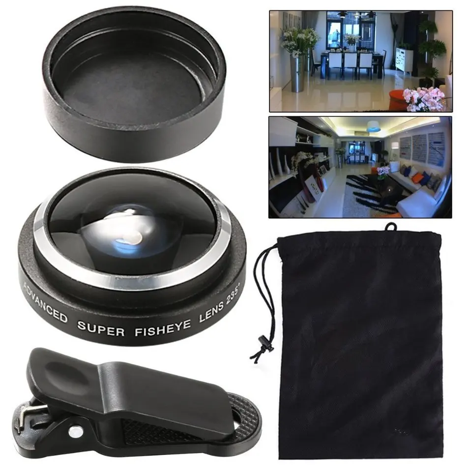 2017 корпорация Kenwood пожалуйста клипы 235 градусов Супер Рыбий глаз линзы Fisheye Lentes