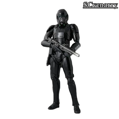 Звездные войны, фигурка, фигурка Люка Скайуокера, K-2SO, клон, штурмовик, фаза капитана Джанго Фетта, ПВХ Фигурки 15-18 - Цвет: figure in bag