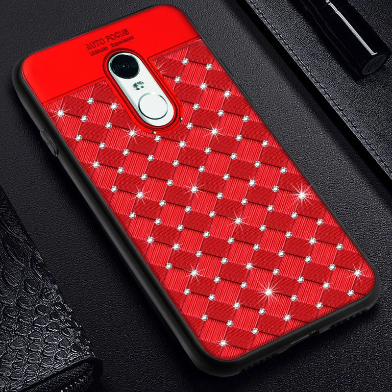 YonLinTan 3D чехол с блестками и бриллиантами для Xiaomi Redmi Note 4 4x x Note4 xiomi Pro на роскошной
