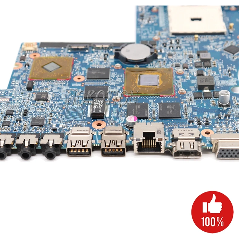NOKOTION 650854-001 основная плата для hp Pavilion DV6 DV6-6000 Материнская плата ноутбука Разъем fs1 DDR3 HD6750 1 Гб