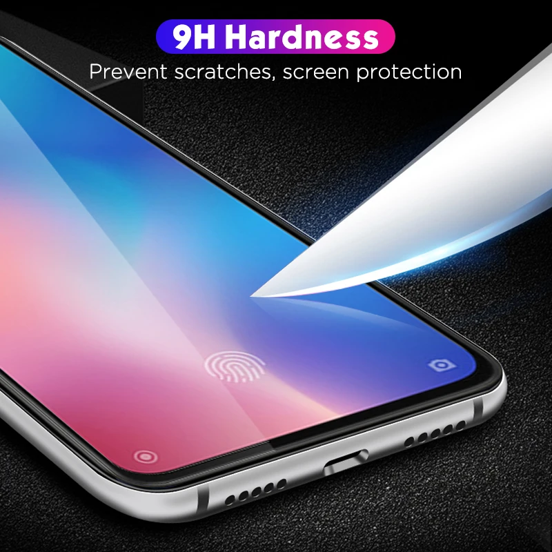 Для Xiaomi Mi 9 закаленное стекло для 8 SE A2 Lite A1 Max 3 Pro Play Note Pocophone F1 полное покрытие