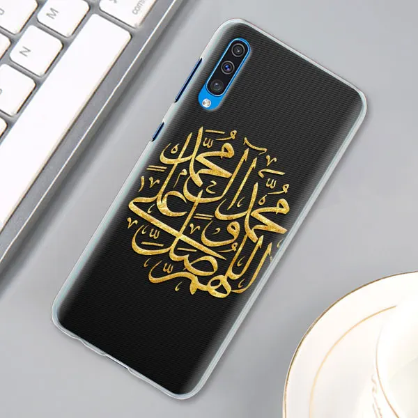 Muslim Islam Bismillah Allah Case Cover for Samsung Galaxy A30 A40 A50 A70 A6 A8 Plus A7 A9 M30 Phone Case Coque - Цвет: 07