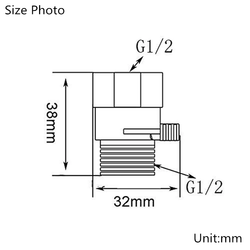 Smesiteli быстросъемный клапан для душа с матовой черной отделкой латунный