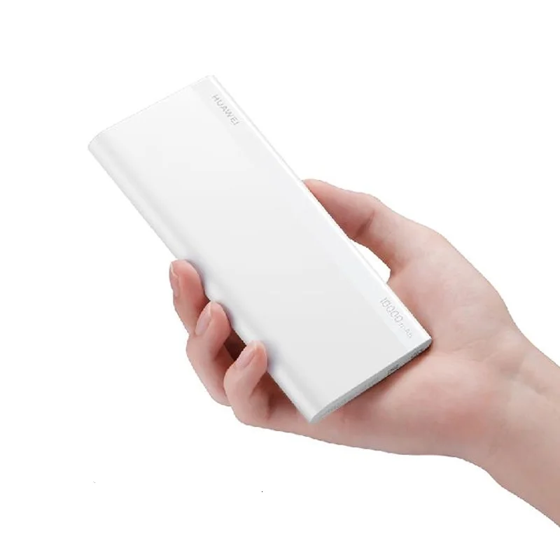 Huawei power Bank 10000mAh type-C Max 18W 5V 9 V/2A портативная Быстрая зарядка двойной USB быстрое зарядное устройство тонкий телефон power bank