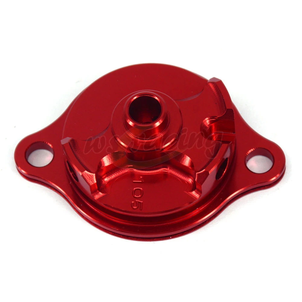 Крышка масляного фильтра CNC для мотоцикла HONDA CRF250R CRF 250 R 2004 2005 2006 2007 2008 CRF250X 250X 2009