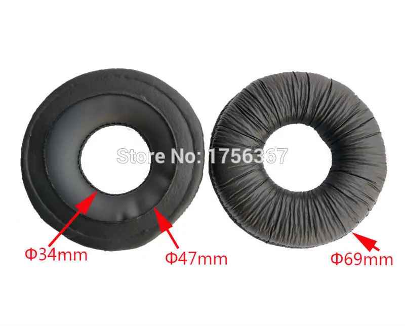 

Replace ear pads for Panasonic Technics RP-DJS120 RP-DJS200 headsets cushion.(earmuffes)