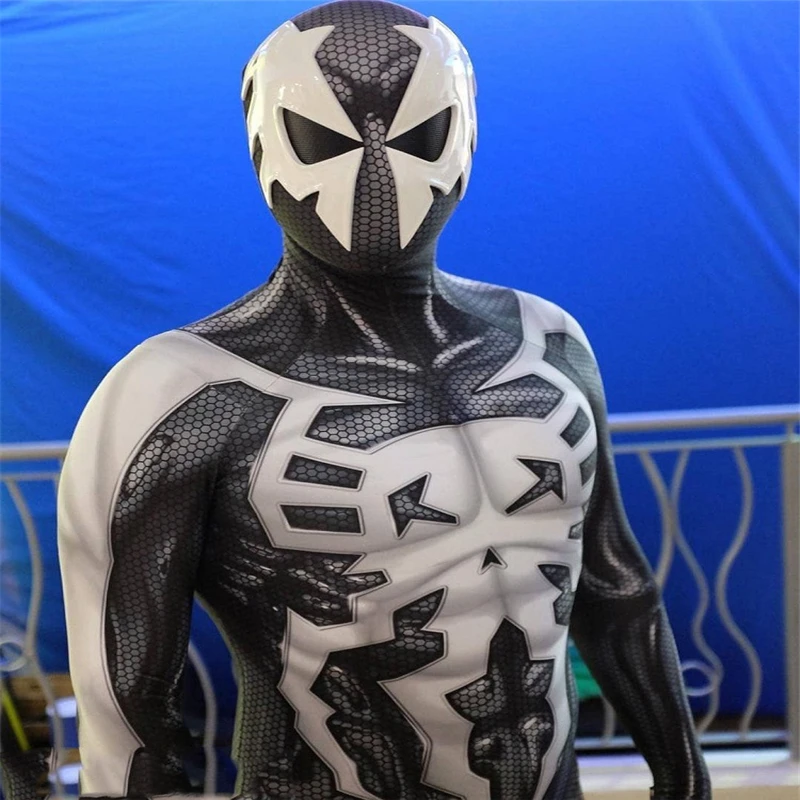 Хэллоуин талисман Косплей 2099 Мигель О 'Хара Человек-паук супергерой Полный