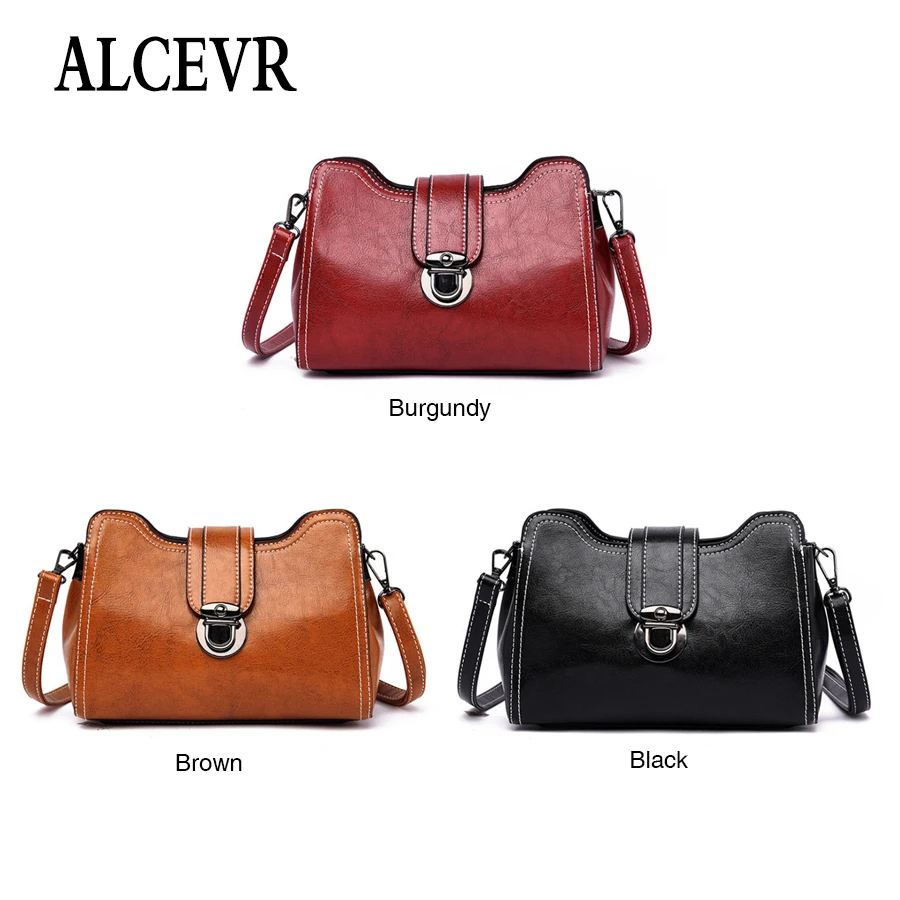 ALCEVR Новое поступление женские сумки через плечо из искусственной кожи мини сумка