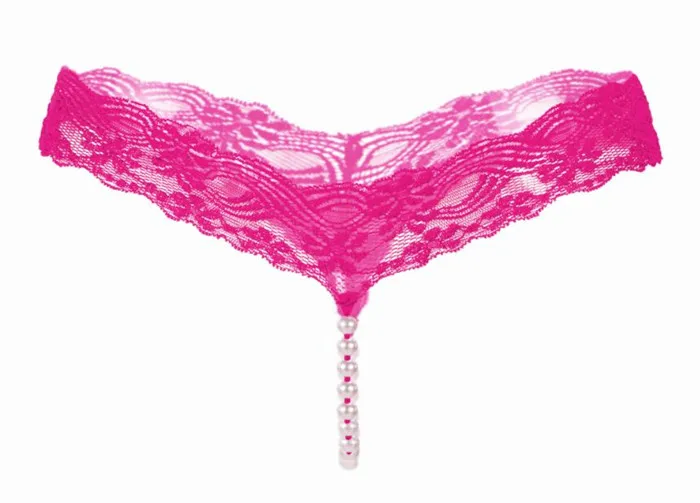 Горячая 2019 Для женщин кружевные стринги G строки дамы Sexy жемчуг таньга трусики