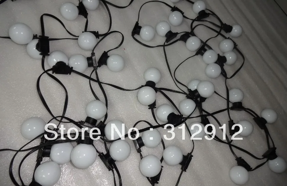 50 узлов DC12V WS2811 Светодиодный ход Водонепроницаемый полноцветный С объективом G40