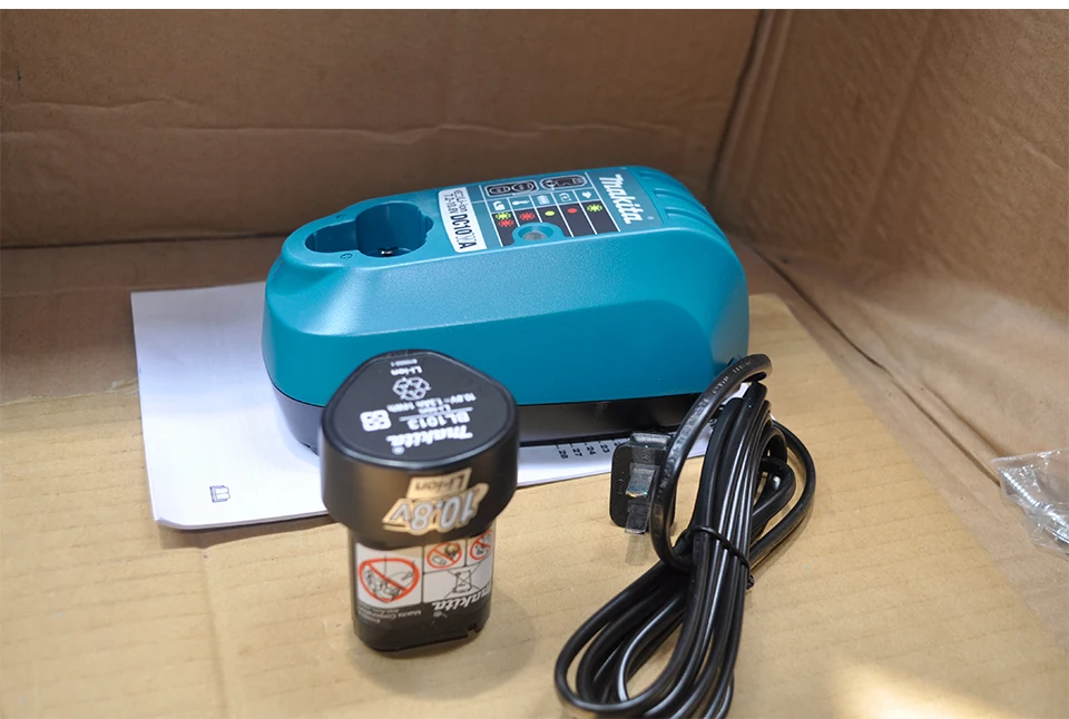 Япония Makita HP330DWE зарядки Ударная дрель литиевая батарея ручная дрель электрическая отвертка 6000-22500ipm 400-1500 об/мин 24/12N. М