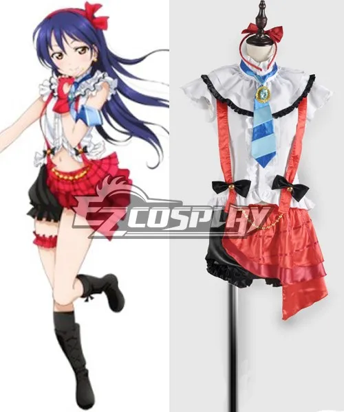 

LoveLive! Проект «кумир школы» Уми Сонода производительность Косплэй костюм E001