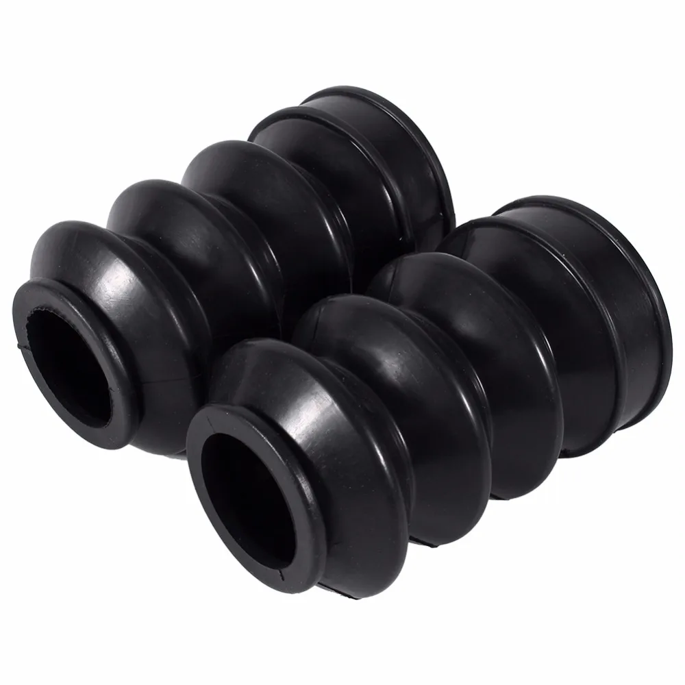 1 Pair 39mm Rubber Fork Cover Car Motorcycle Gaiters Gators Boots For Sportster Dyna FX XL 883 Shock | Автомобили и мотоциклы