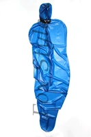 latex slumber bag suits trasaprent blue sleeping bag sleepingsack