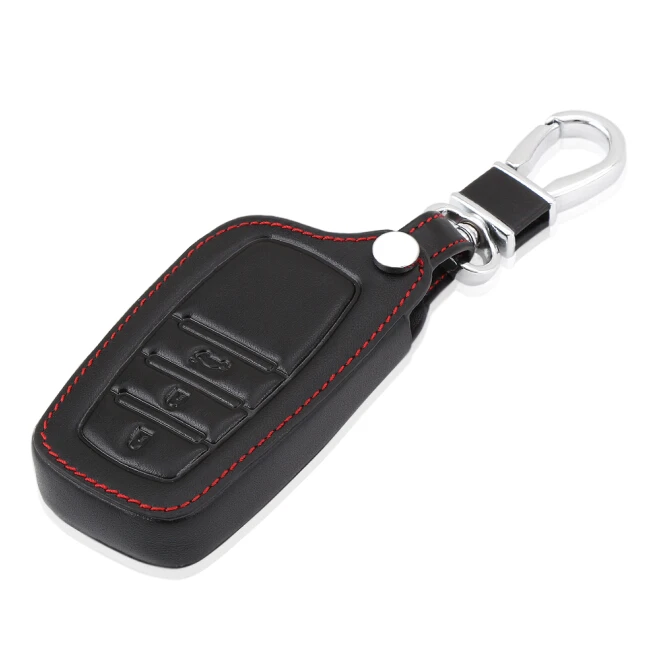 Автомобильный брелок для ключей, чехол для Toyota Highlander Land Cruiser Riez 86 Hilux Fortuner Rav4 Camry Prado CHR C-HR Prius - Название цвета: Style 2