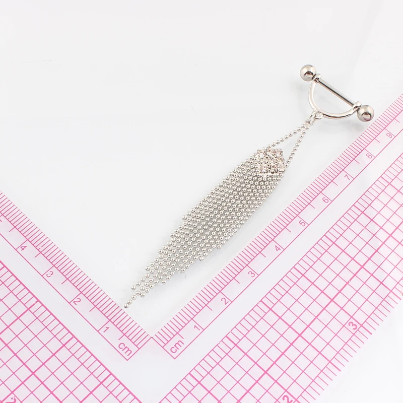 Розница 2 шт./лот модное кольцо для сосков без никеля ювелирные изделия пирсинга