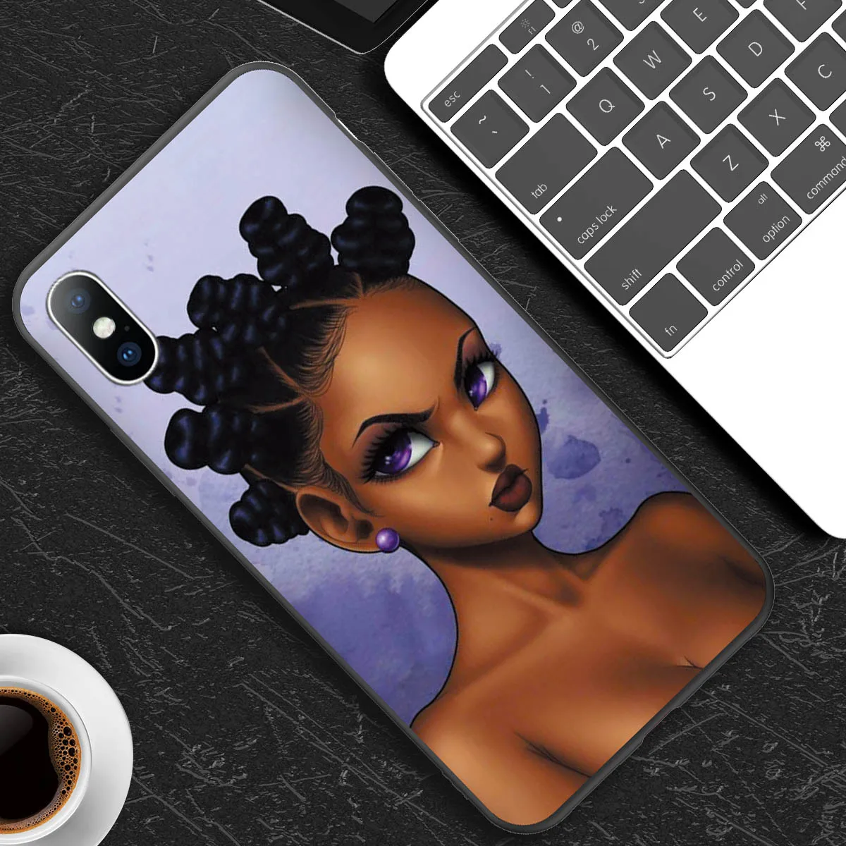 Ottwn Black beauty Girl Hair силиконовый чехол для телефона для iPhone 11 Pro 6 6S 7 8 Plus XR XS Max 5 SE Мягкий чехол из ТПУ для iPhone X - Цвет: 5039