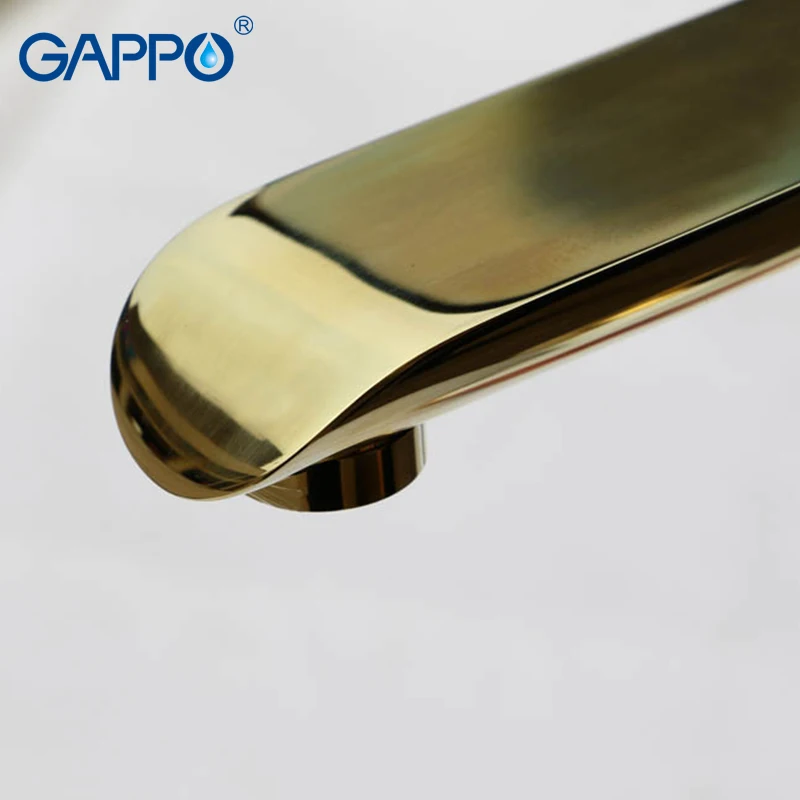 Смеситель для кухни GAPPO кран на раковину смеситель воды черный цвет |