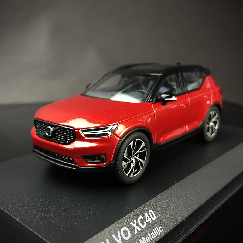 1/43 литой металл XC60 XC40 Suv Настольный дисплей Коллекция Модель