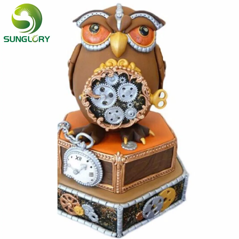 Помадка 3D часы силиконовая форма DIY Кондитерские карманные Формы для кексов