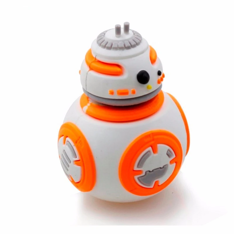 Робот BB-8 Звездные войны The Force Awakens Memory Stick USB флэш-накопитель 64 ГБ 32 ГБ 16 ГБ 8 ГБ карта памяти Ручка привод робот U диск
