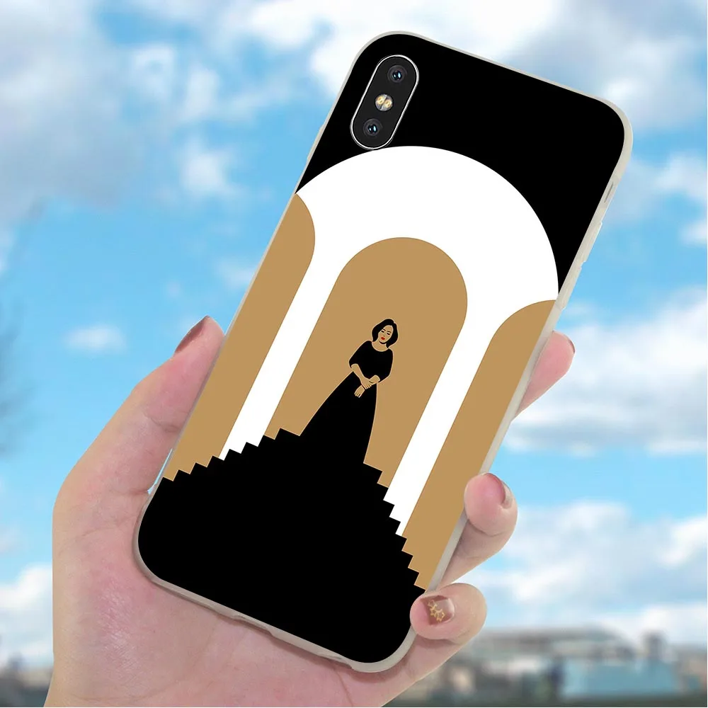 Мягкий ТПУ чехол Adele Adkins для телефона iPhone телефонный XR чехлы X 6 6S 8 Plus 7 5 SE Xs Max