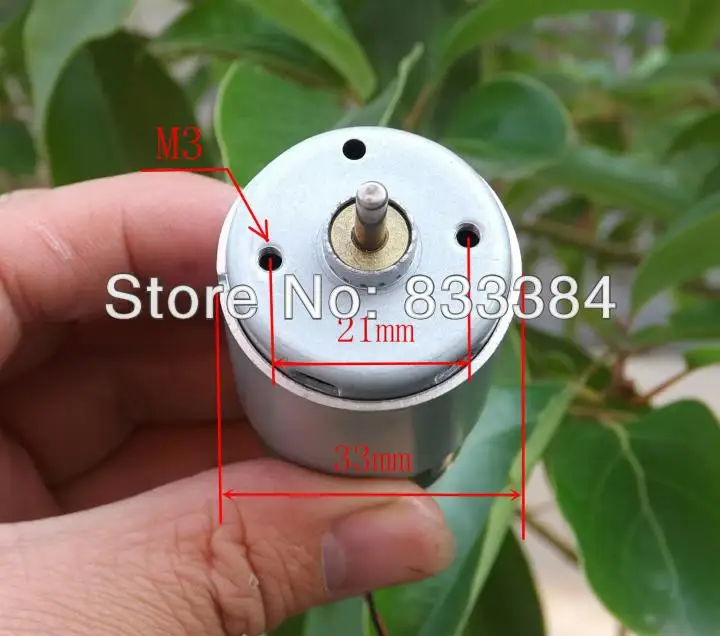 Высочайшее Качество MITSUMI 455-15205 DC12V-48V 3000 ОБ./МИН.-12000 ОБ./МИН. Приводной Двигатель