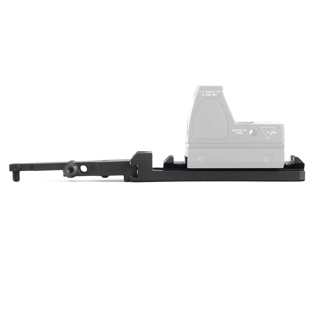 Тактический ohhunt Mini Red Dot Sight Mount со встроенным задним железным прицелом Для AK 47