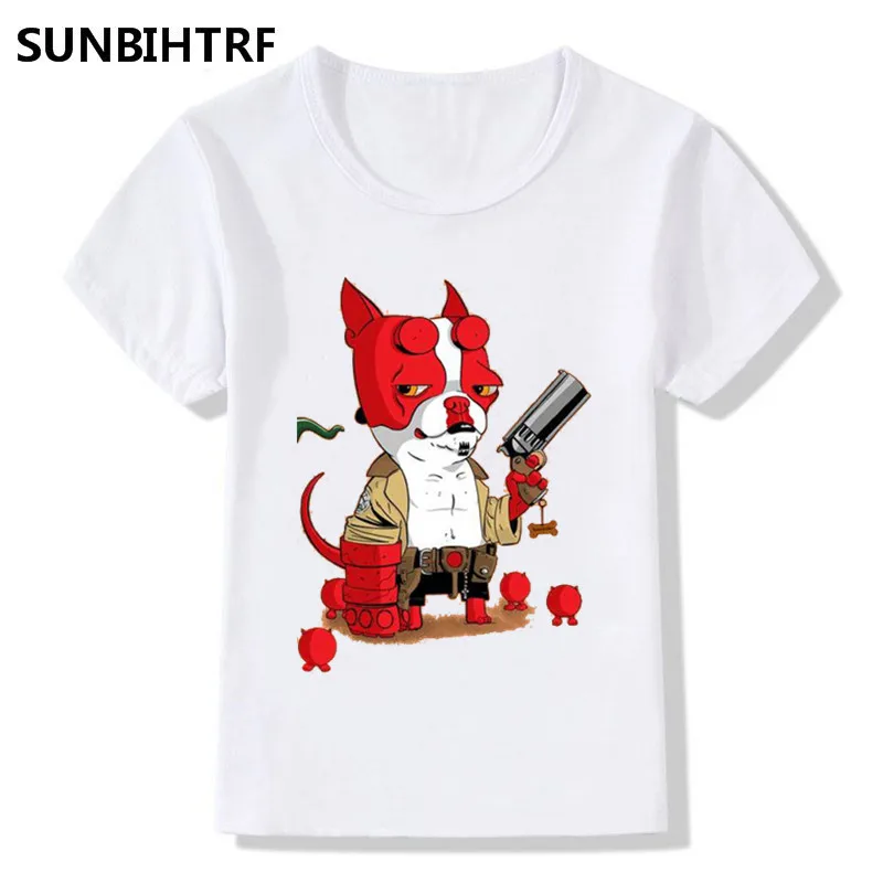 Мультфильм дьявол маленькая девочка Дизайн смешные футболки большой