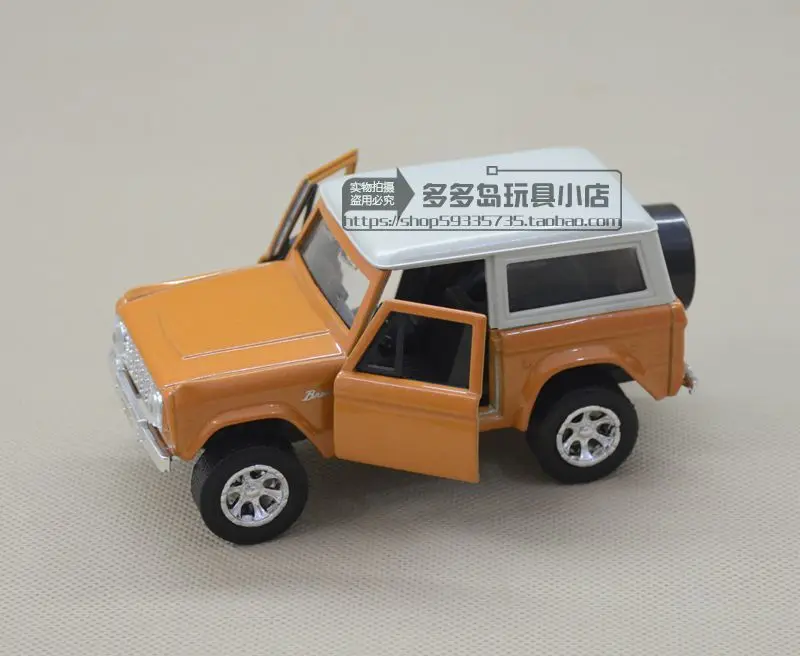 JADA масштаб 1:32 высококлассная модель автомобиля из сплава 1973 FORD BRONCO Suv