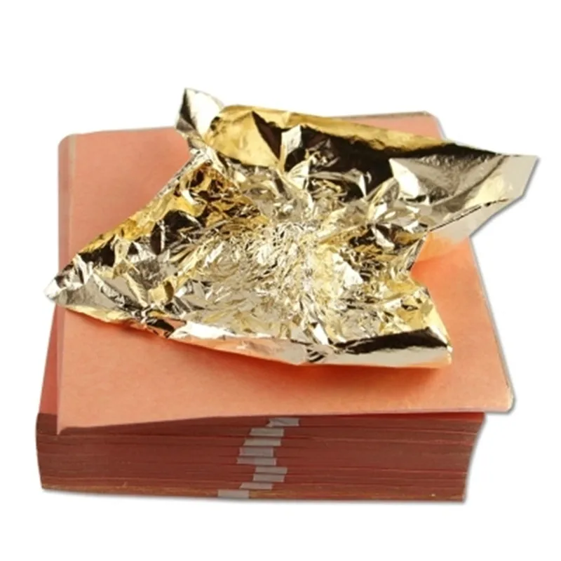 100 листов золотистой серебристой фотобумаги Золотое искусство декоративный