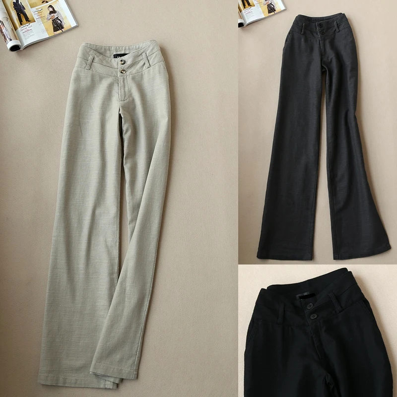 2018 осенние женские модные новые корейские темпераментные хлопковые с высокой