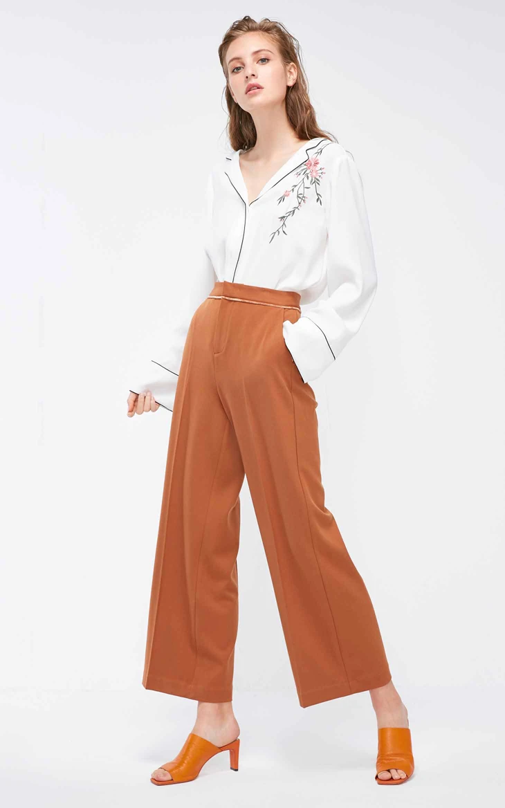 Vero Moda новые женские свободные брюки с широкими штанинами для отдыха | 318350514