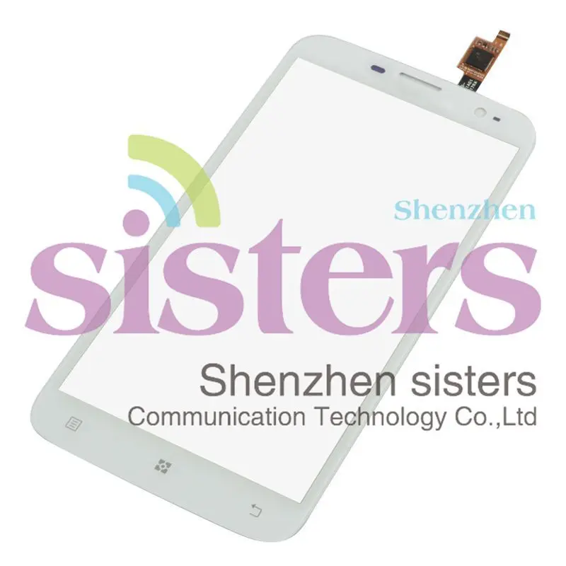 5 шт. Высокое качество черный/белый сенсорный экран дигитайзер Переднее стекло