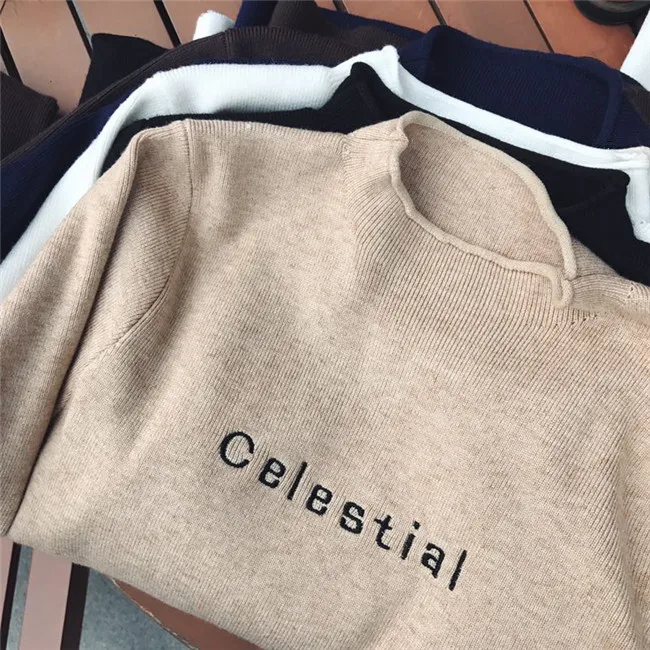 Осенние женские Повседневные свитера сексуальные дамские джемперы с вышитыми