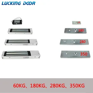 Магнитный Электрический дверной замок, электромагнитный дверной замок, постоянный ток 12 В, выдерживает усилие 60-единый замок для двери кг для системы контроля доступа