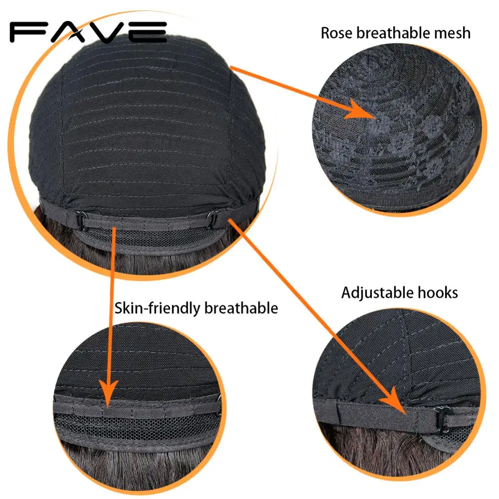 FAVE волосы Короткие афро вьющиеся парики бразильские человеческие Remy здоровые и